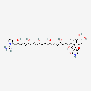 molecular formula C47H74N4O10 B608755 利地卡霉素 CAS No. 133352-27-9