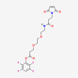 molecular formula C20H20F4N2O7 B608808 Mal-amido-PEG2-TFP-Ester CAS No. 1431291-44-9