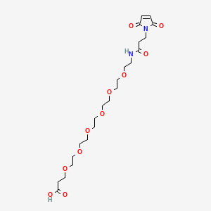 molecular formula C22H36N2O11 B608814 Mal-amido-PEG6-acid CAS No. 1334177-79-5