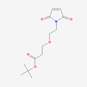 molecular formula C13H19NO5 B608829 Mal-PEG1-叔丁酯 CAS No. 810677-16-8
