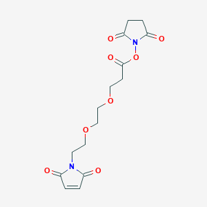 molecular formula C15H18N2O8 B608832 Mal-PEG2-NHS ester CAS No. 1433997-01-3