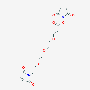 molecular formula C17H22N2O9 B608837 Mal-PEG3-NHS 酯 CAS No. 1537892-36-6