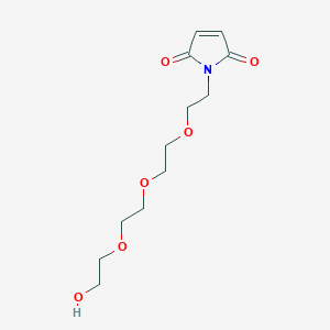 molecular formula C12H19NO6 B608839 马来酰亚胺-PEG4-OH CAS No. 1421933-37-0