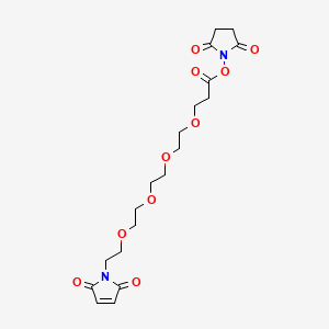 molecular formula C19H26N2O10 B608840 Mal-PEG4-NHS ester CAS No. 1325208-25-0
