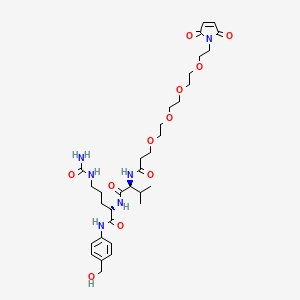 molecular formula C33H50N6O11 B608843 Mal-PEG4-Val-Cit-PAB-OH CAS No. 2055041-39-7