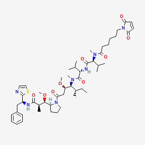 molecular formula C51H77N7O9S B608884 Mc-MMAD CAS No. 1401963-15-2