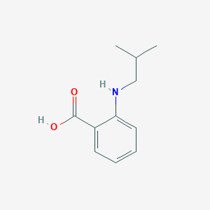 molecular formula C11H15NO2 B060893 2-(Isobutylamino)benzoic acid CAS No. 169527-46-2