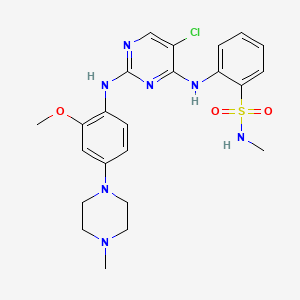 molecular formula C23H28ClN7O3S B608945 ALK inhibitor 2 CAS No. 761438-38-4
