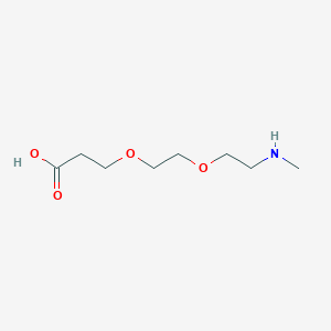 B608983 Methylamino-PEG2-acid CAS No. 1807503-87-2