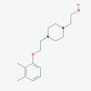 2-{4-[2-(2,3-dimethylphenoxy)ethyl]-1-piperazinyl}ethanol