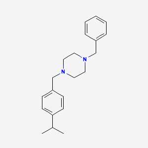 1-benzyl-4-(4-isopropylbenzyl)piperazine