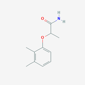 molecular formula C11H15NO2 B6090275 2-(2,3-dimethylphenoxy)propanamide 