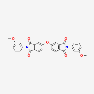 5,5'-oxybis[2-(3-methoxyphenyl)-1H-isoindole-1,3(2H)-dione]