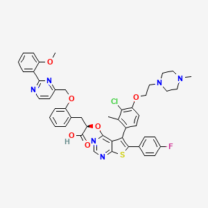 molecular formula C47H44ClFN6O6S B609037 MIK665 