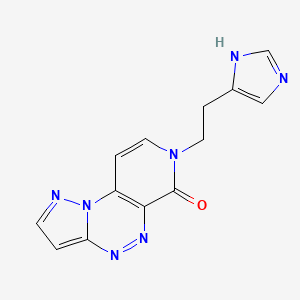 7-[2-(1H-imidazol-5-yl)ethyl]pyrazolo[5,1-c]pyrido[4,3-e][1,2,4]triazin-6(7H)-one