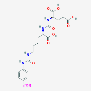 molecular formula C19H25131IN4O8 B609048 Unii-7DM27RQ9V0 CAS No. 1258980-67-4