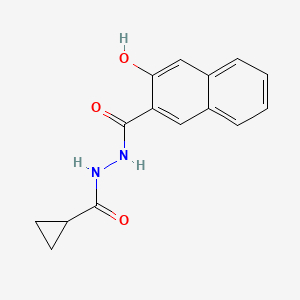 N'-(cyclopropylcarbonyl)-3-hydroxy-2-naphthohydrazide