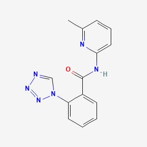 N-(6-methylpyridin-2-yl)-2-(1H-tetrazol-1-yl)benzamide