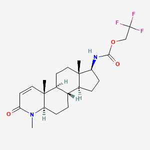 molecular formula C22H31F3N2O3 B609093 MK-4541 CAS No. 796885-38-6