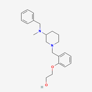 2-[2-({3-[benzyl(methyl)amino]-1-piperidinyl}methyl)phenoxy]ethanol