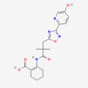 molecular formula C19H22N4O5 B609098 MK-6892 CAS No. 917910-45-3