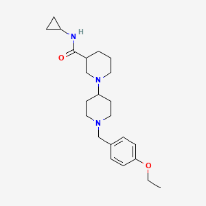 N-cyclopropyl-1'-(4-ethoxybenzyl)-1,4'-bipiperidine-3-carboxamide