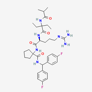 molecular formula C35H49F2N7O4 B609186 HMTase Inhibitor IX CAS No. 1417329-24-8