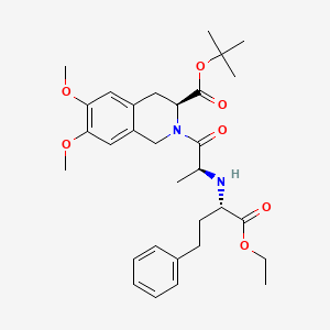 molecular formula C31H42N2O7 B609207 莫昔普利叔丁酯 CAS No. 103733-39-7