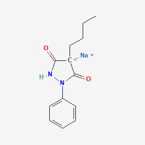 molecular formula C13H15N2NaO2 B609209 莫非布妥酸钠 CAS No. 41468-34-2