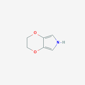 molecular formula C6H7NO2 B060921 3,4-Ethylenedioxypyrrole CAS No. 169616-17-5