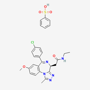 B609212 Molibresib besylate CAS No. 1895049-20-3