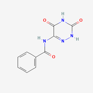 N-(3,5-dioxo-2H-1,2,4-triazin-6-yl)benzamide