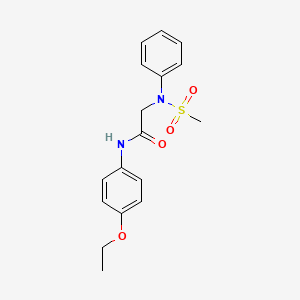 N~1~-(4-ethoxyphenyl)-N~2~-(methylsulfonyl)-N~2~-phenylglycinamide