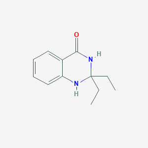 2,2-diethyl-2,3-dihydro-4(1H)-quinazolinone