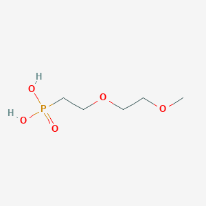molecular formula C5H13O5P B609244 m-PEG2-膦酸 CAS No. 96962-41-3