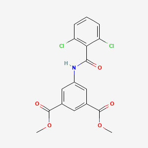 1,3-DIMETHYL 5-(2,6-DICHLOROBENZAMIDO)BENZENE-1,3-DICARBOXYLATE