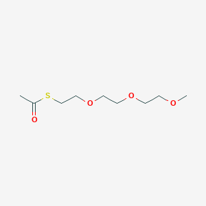 molecular formula C9H18O4S B609249 m-PEG3-S-乙酰 CAS No. 857284-78-7