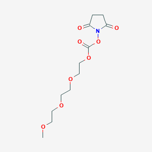 molecular formula C12H19NO8 B609250 m-PEG3-琥珀酰亚胺碳酸酯 CAS No. 477775-77-2