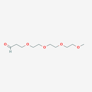 molecular formula C10H20O5 B609252 m-PEG4-醛 CAS No. 197513-96-5