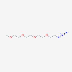 molecular formula C9H19N3O4 B609253 13-叠氮基-2,5,8,11-四氧杂十三烷 CAS No. 606130-90-9