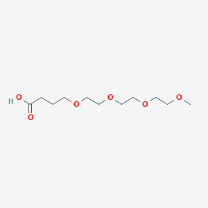 molecular formula C11H22O6 B609254 m-PEG4-(CH2)3-acid CAS No. 874208-84-1