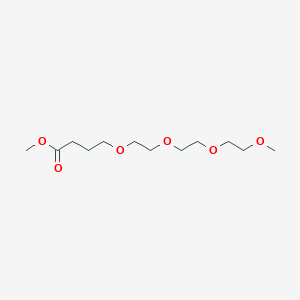 molecular formula C12H24O6 B609256 m-PEG4-(CH2)3-甲酯 CAS No. 1920109-55-2