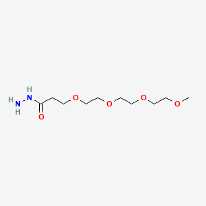 molecular formula C10H22N2O5 B609260 m-PEG4-酰肼 CAS No. 1449390-68-4