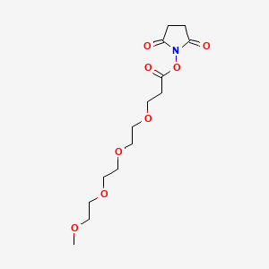molecular formula C14H23NO8 B609262 m-PEG4-NHS 酯 CAS No. 622405-78-1