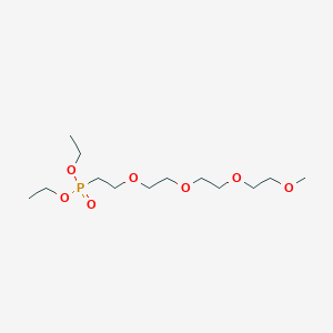 molecular formula C13H29O7P B609264 m-PEG4-膦酸乙酯 CAS No. 1872433-73-2