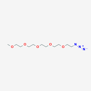 molecular formula C11H23N3O5 B609268 m-PEG5-叠氮化物 CAS No. 1202681-04-6