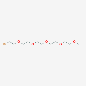 molecular formula C11H23BrO5 B609269 m-PEG5-bromide CAS No. 854601-80-2