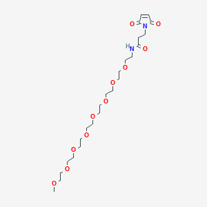 molecular formula C24H42N2O11 B609299 m-PEG8-Mal CAS No. 1334169-90-2