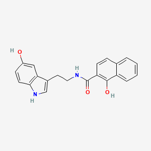 molecular formula C21H18N2O3 B609342 MS-1020 CAS No. 1255516-86-9