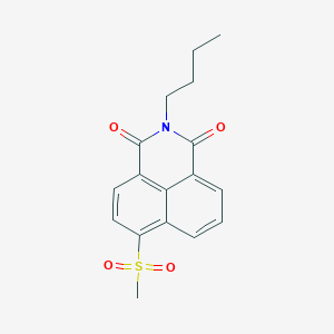 2-Butyl-6-methylsulfonylbenzo[de]isoquinoline-1,3-dione